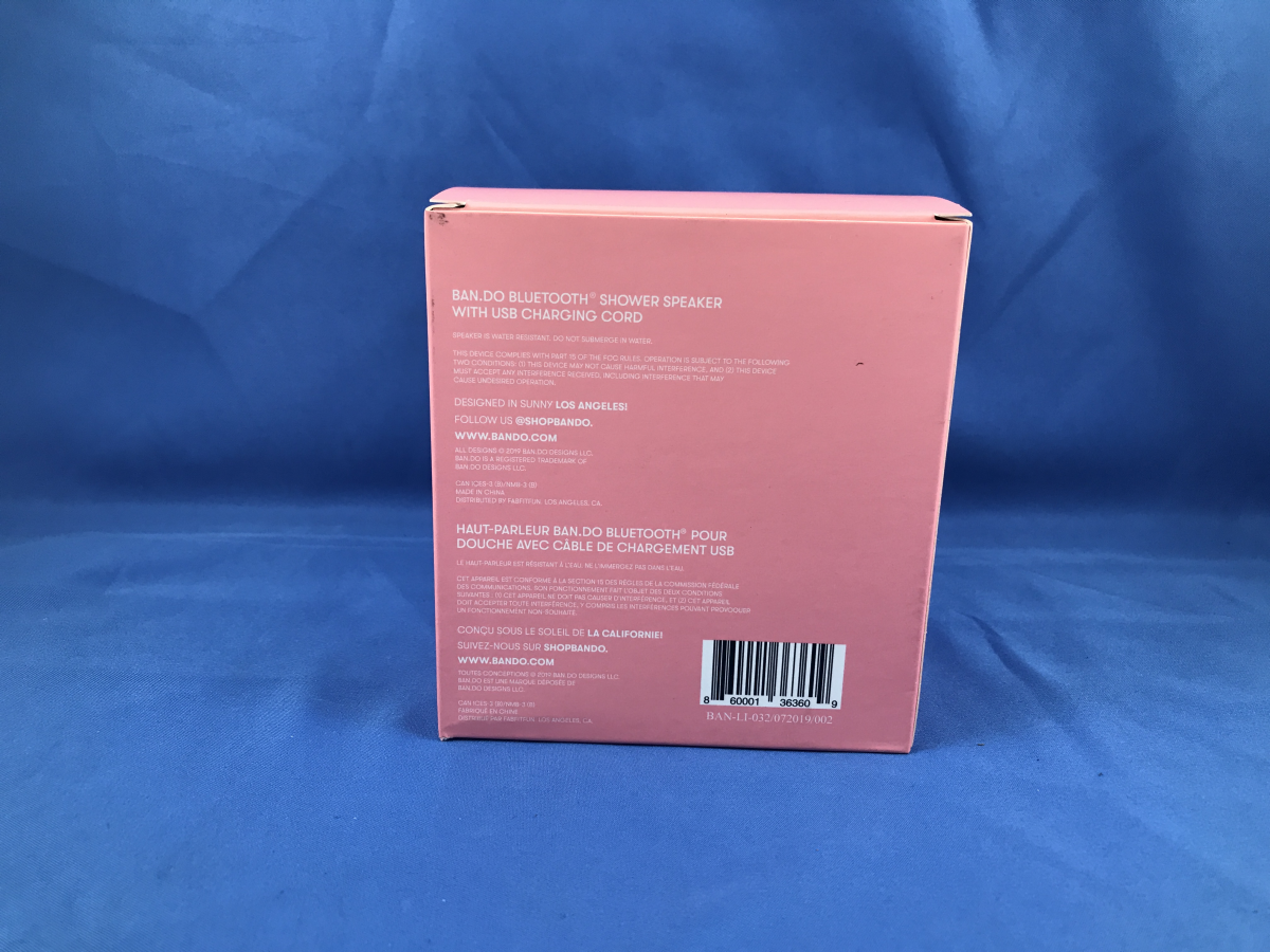 Ban.do Bluetooth Shower Speaker auction