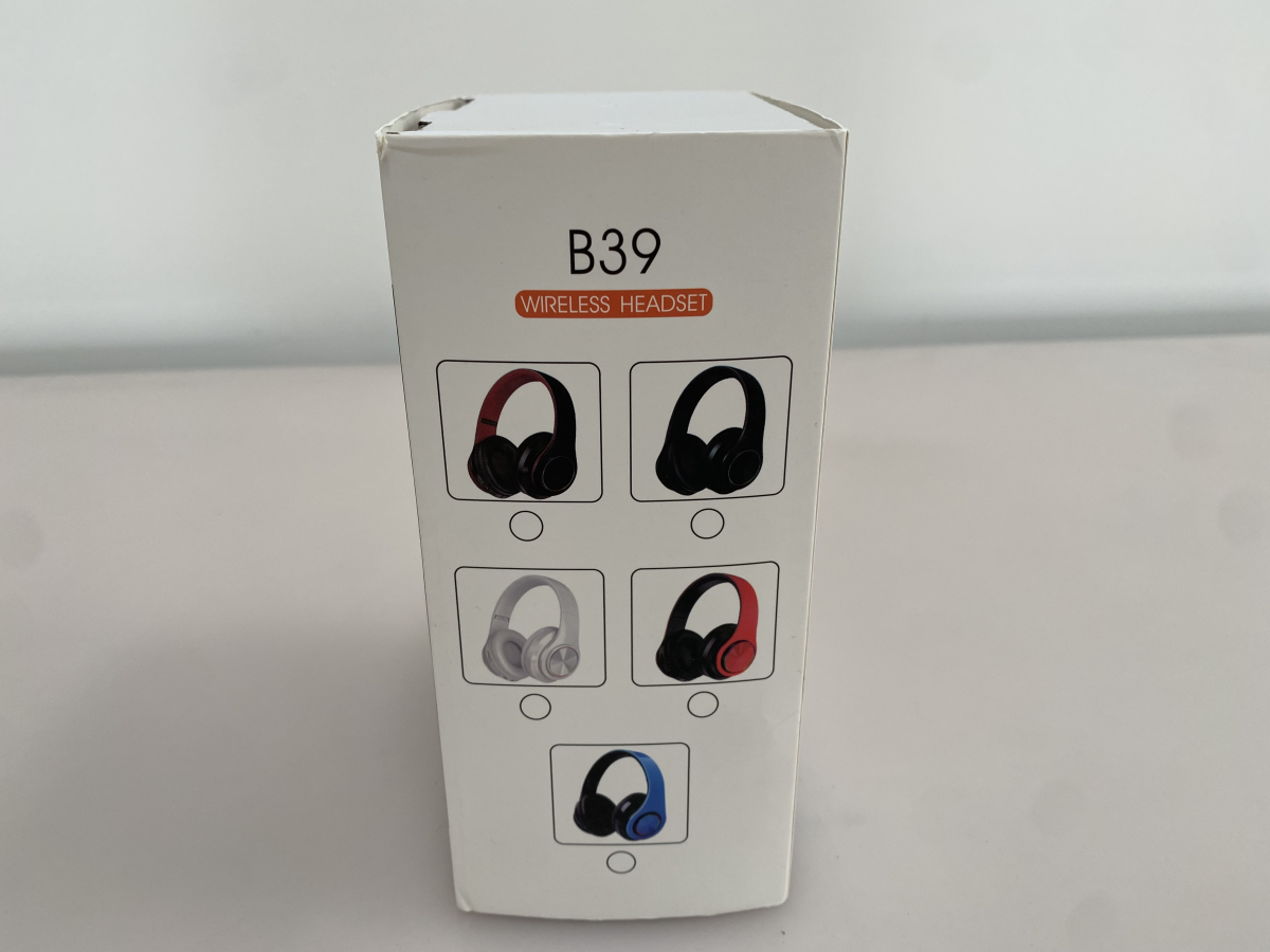 B39 Bluetooth Head-Mounted Wireless Headset - auction